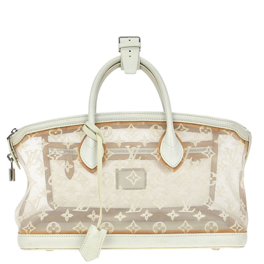 Louis Vuitton Monogram Transparent Lockit East West Tote M40701
