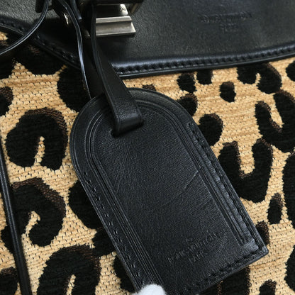 Louis Vuitton 2012 North South Leopard Handbag M94258