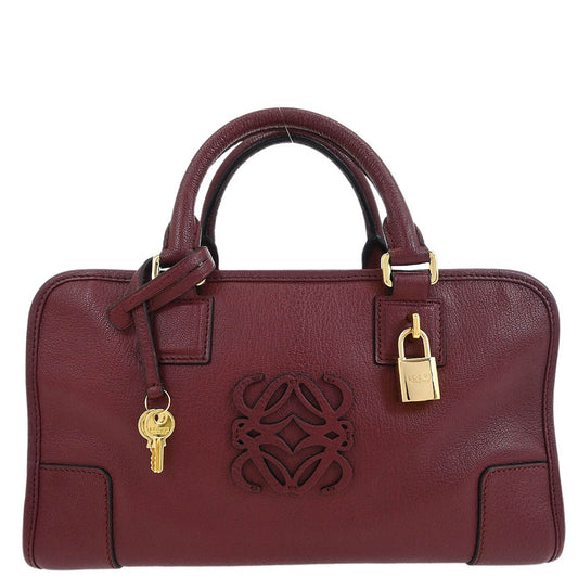 Loewe Bordeaux Amazona 28 Handbag
