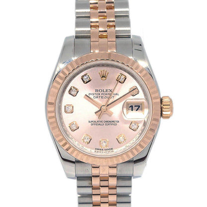 Rolex Oyster Perpetual Datejust 26mm Ref.179171 Self-winding Watch 18K SS