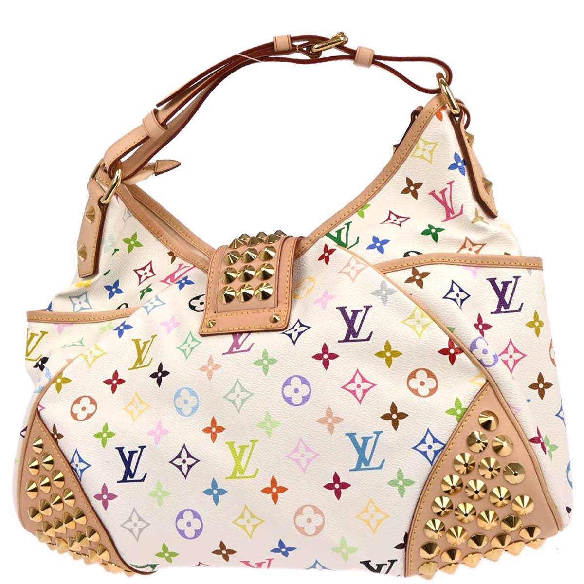 Louis Vuitton 2010 Monogram Multicolor Chrissie MM Handbag M40311