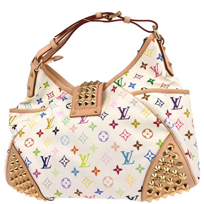 Louis Vuitton 2010 Monogram Multicolor Chrissie MM Handbag M40311