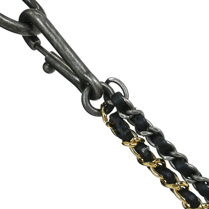 Chanel 2017-2018 Black Lambskin Calfskin Gabrielle 2way Shoulder Tote Handbag