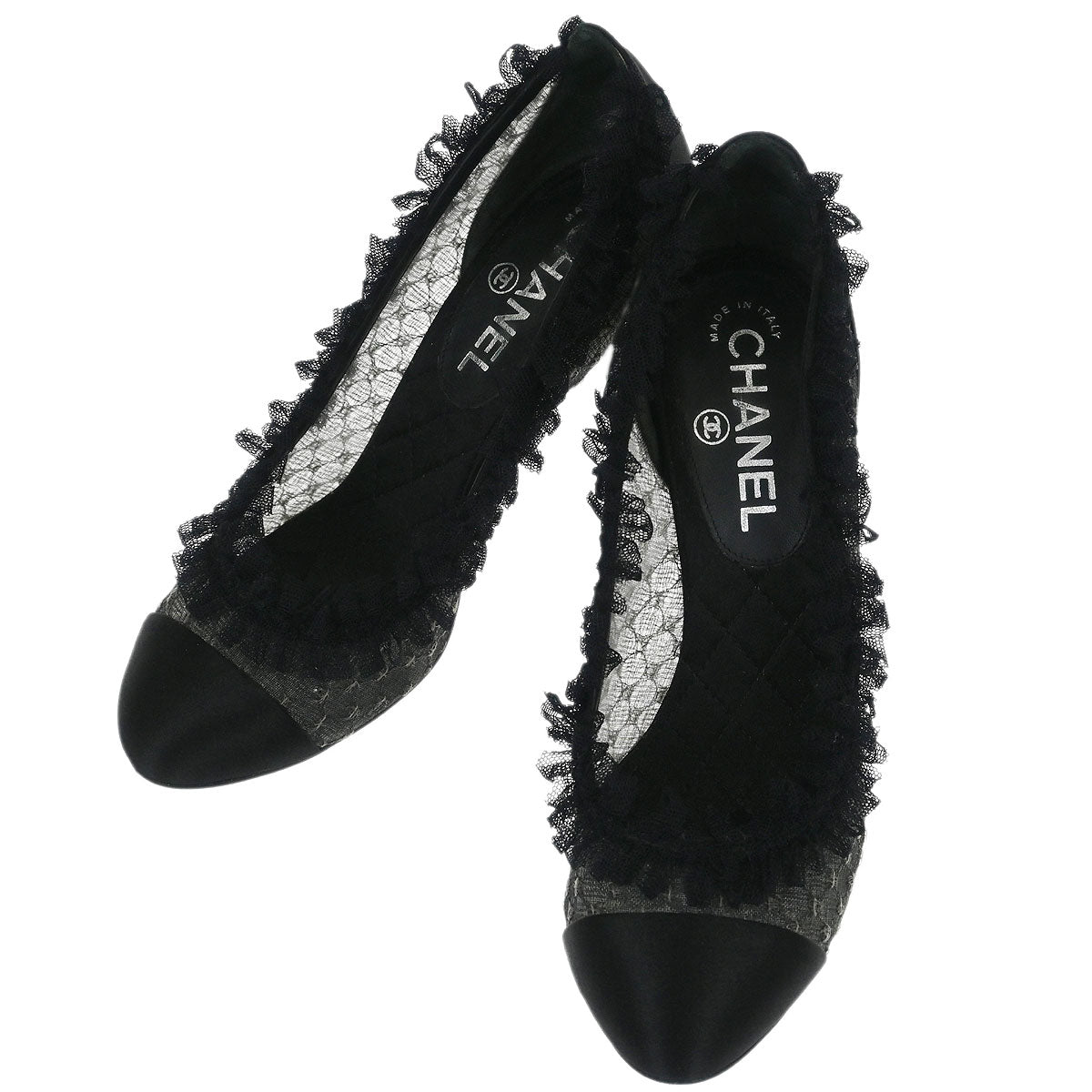 CHANEL CLASSIC PUMP ブラック 36 Chanel * Black Pumps Shoes #36 – AMORE Vintage Tokyo