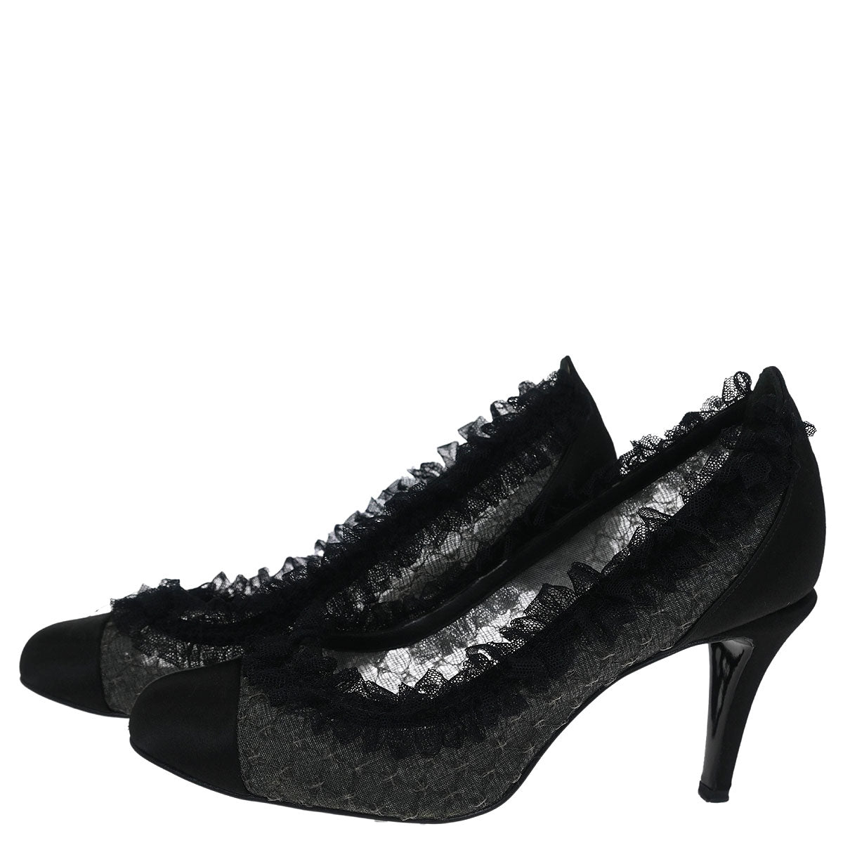 Chanel * Black Pumps Shoes #36 – AMORE Vintage Tokyo
