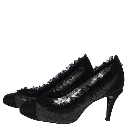 Chanel * Black Pumps Shoes #36