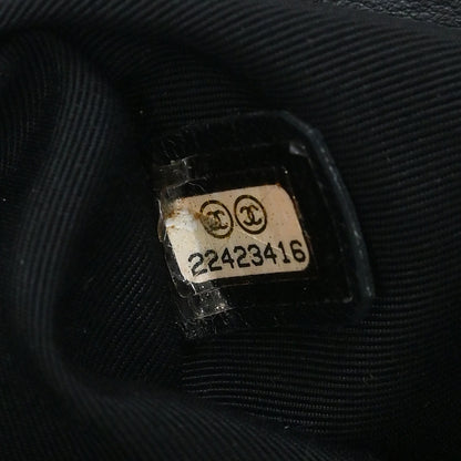 Chanel 2016-2017 Black Lambskin Chevron Urban Spirit Backpack