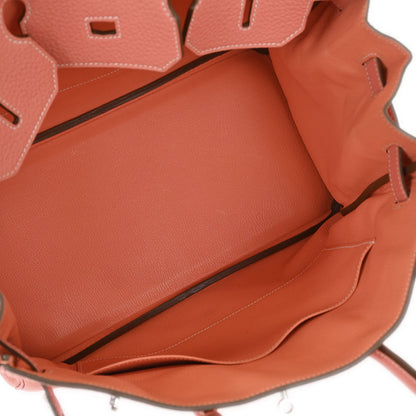 Hermes 2013 Crevette Taurillon Clemence Birkin 35 Handbag