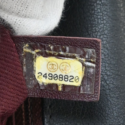 Chanel 2017-2018 Black Calfskin Shoulder Bag