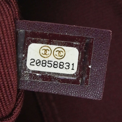 Chanel 2014-2015 Black Patent Leather Duffle Handbag