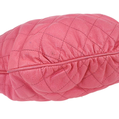 Chanel 2013-2014 Pink Caviar Tote Drawstring Handbag