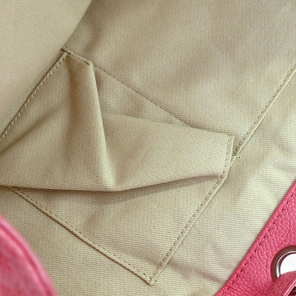 Chanel 2013-2014 Pink Caviar Tote Drawstring Handbag