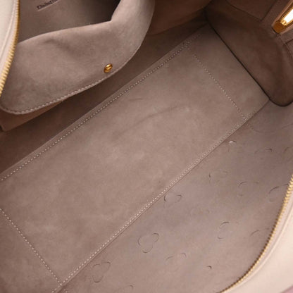 Loewe Off-white Leather Cherry Blossom Amazona 36 Handbag