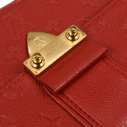Louis Vuitton 2018 Red Monogram Empreinte Saint Sulpice PM M43393