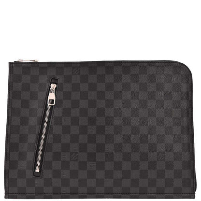 Louis Vuitton Damier Graphite Poche Documents Clutch Bag N48247