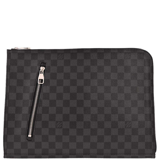 Louis Vuitton Damier Graphite Poche Documents Clutch Bag N48247
