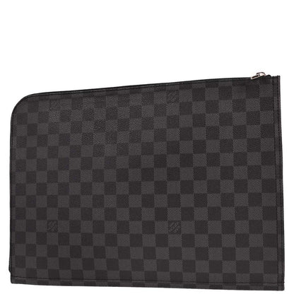 Louis Vuitton Damier Graphite Poche Documents Clutch Bag N48247