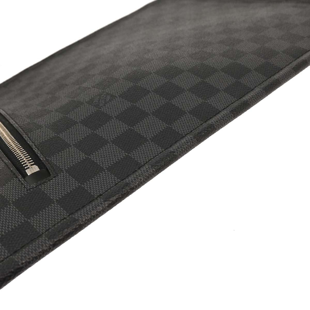 Louis Vuitton Damier Graphite Poche Documents Clutch Bag N48247