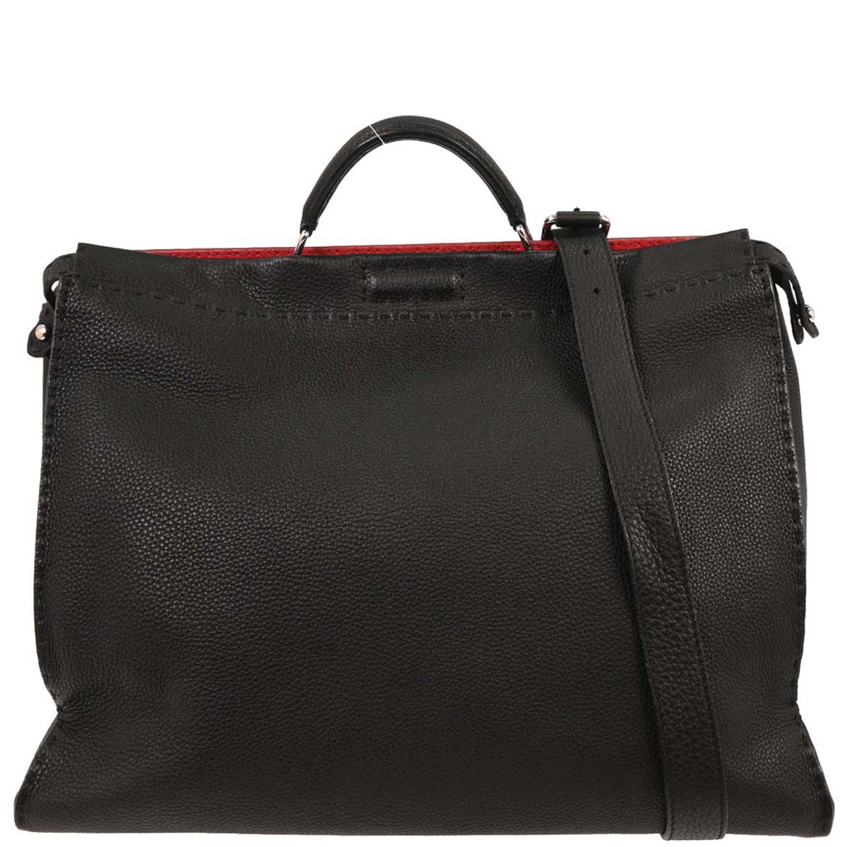 Fendi Black Peekaboo Fit 2way Shoulder Handbag