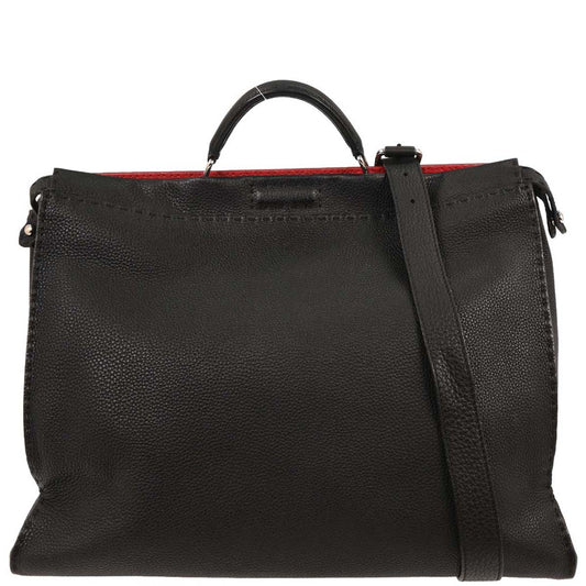 Fendi Black Peekaboo Fit 2way Shoulder Handbag