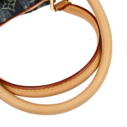 Louis Vuitton 2006 Blue Monogram Denim Cabas Raye GM 2way Shoulder Tote M95336