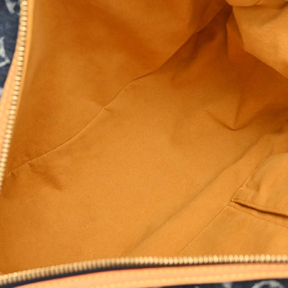 Louis Vuitton 2006 Blue Monogram Denim Cabas Raye GM 2way Shoulder Tote M95336