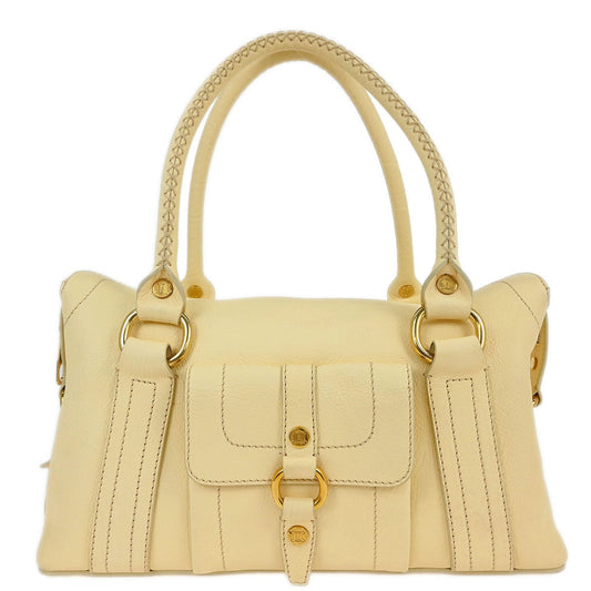 Celine Cream Handbag