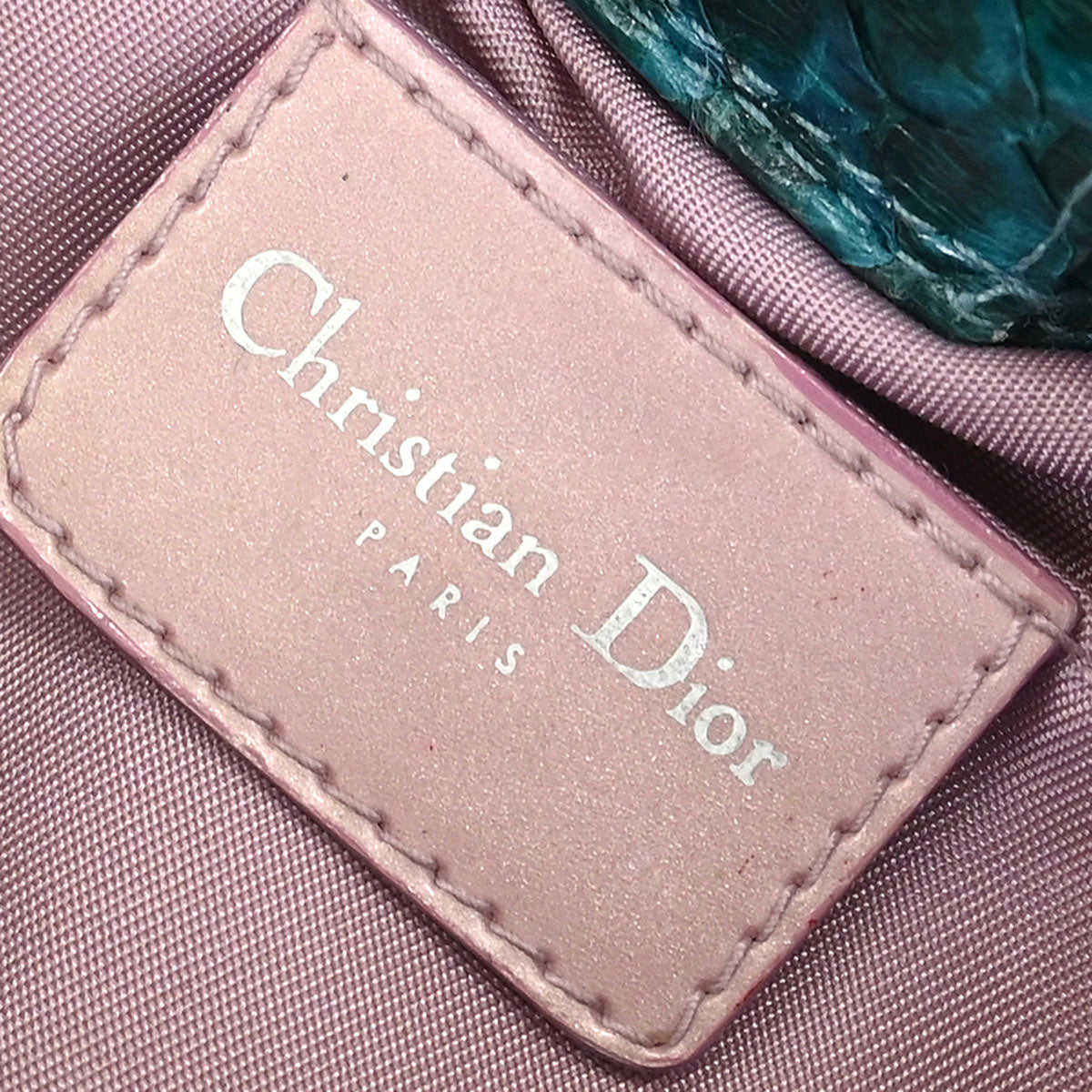 Christian Dior * 2000 Python Malice Handbag