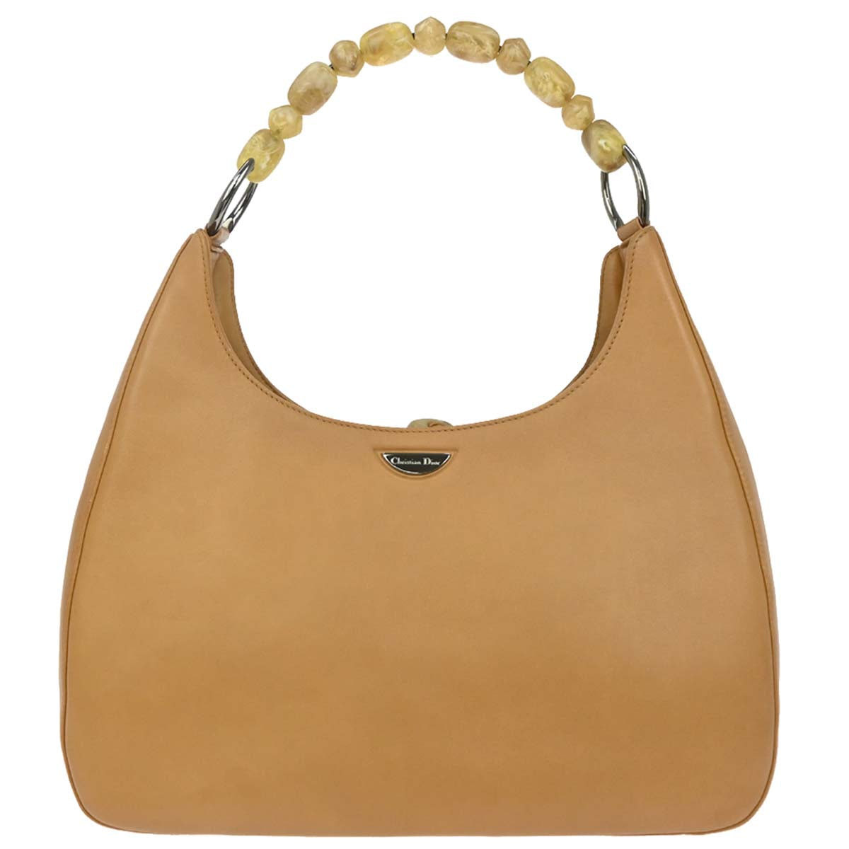 Christian Dior Brown Leather Malice Handbag