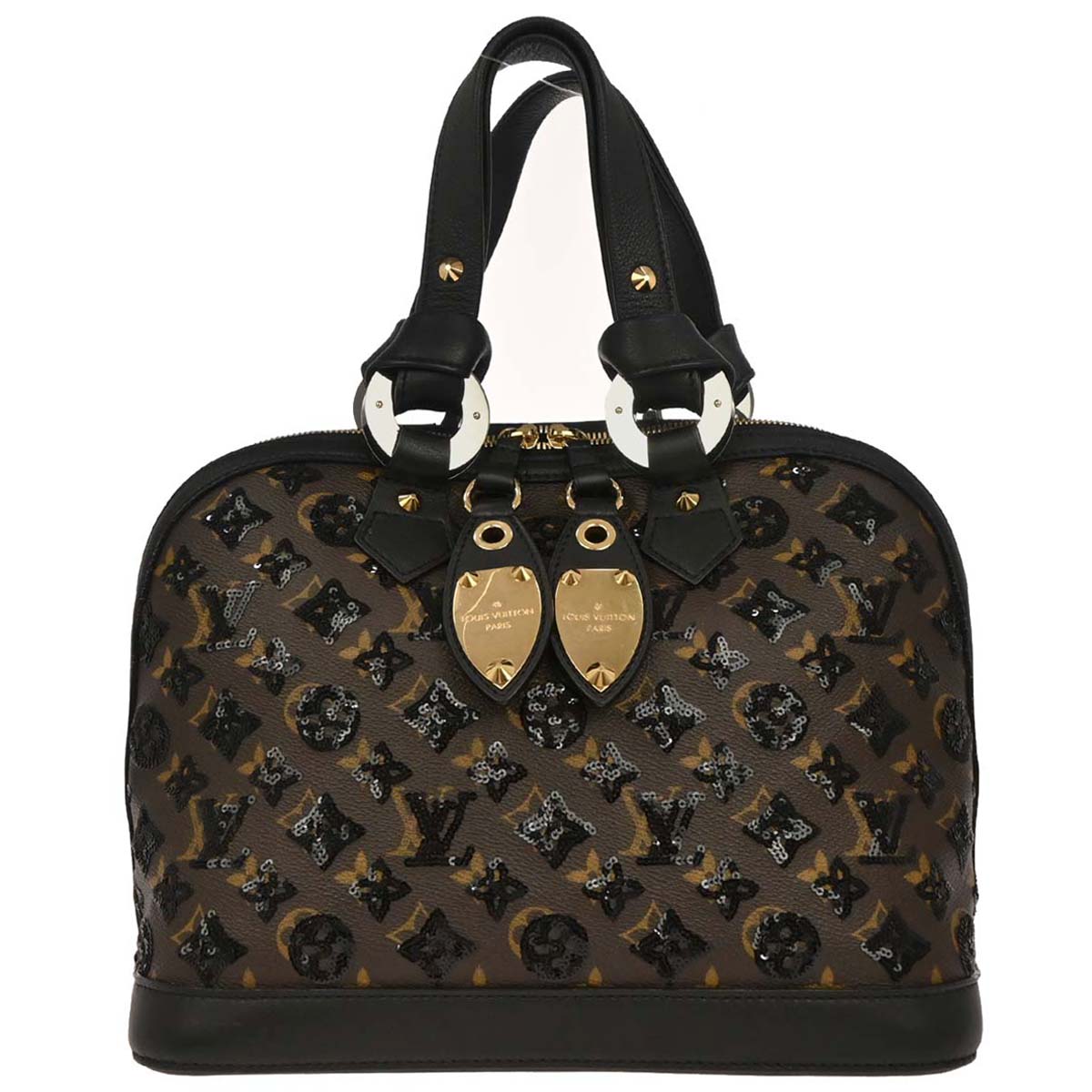 Louis Vuitton Black Monogram Eclipse Alma Handbag M40246