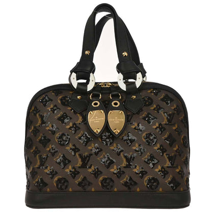 Louis Vuitton Black Monogram Eclipse Alma Handbag M40246