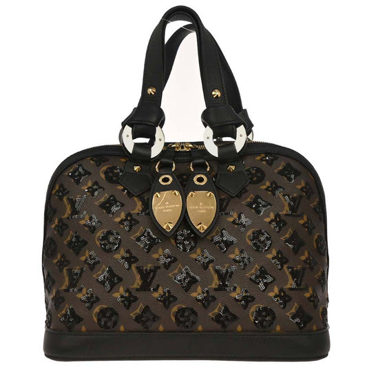 Louis Vuitton Black Monogram Eclipse Alma Handbag M40246