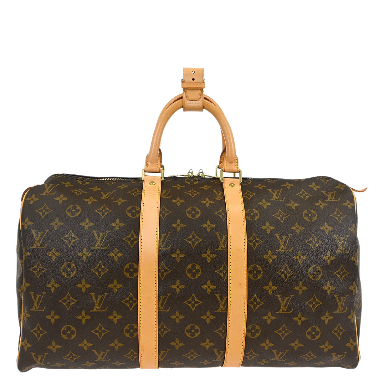 Louis Vuitton Monogram Keepall 45 Travel Duffle Handbag M41428