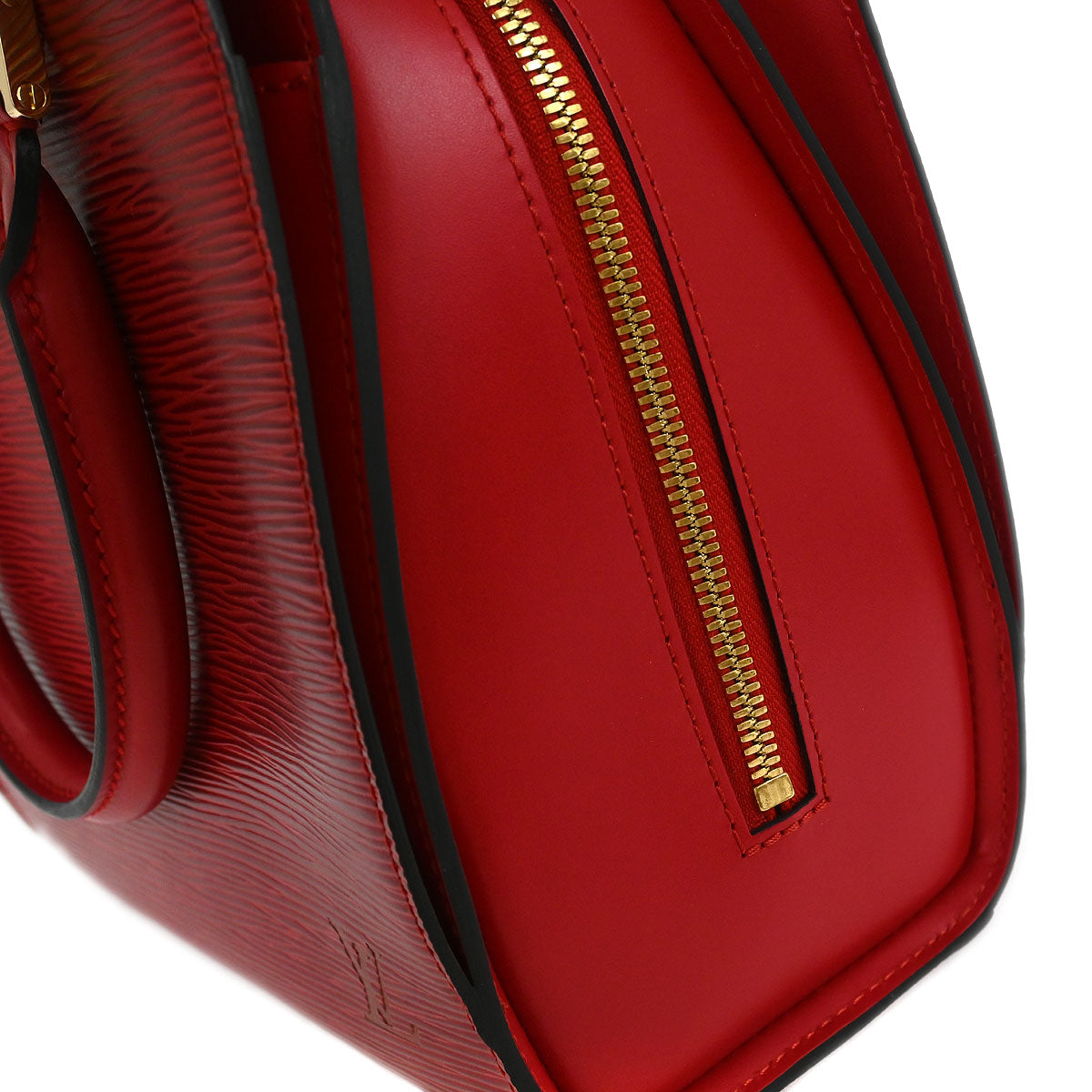 Louis Vuitton Red Epi Pont Neuf Handbag M52057