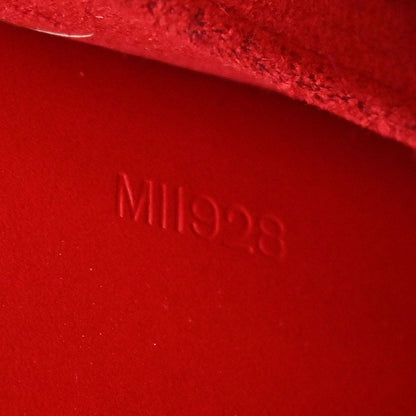 Louis Vuitton Red Epi Pont Neuf Handbag M52057