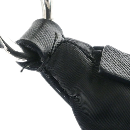 Prada Black Nylon Hobo Handbag