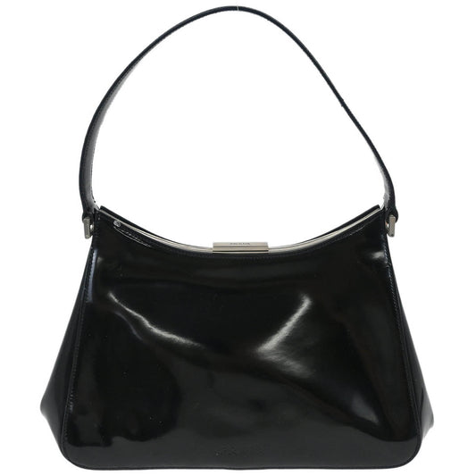 Prada Black Patent Leather Handbag