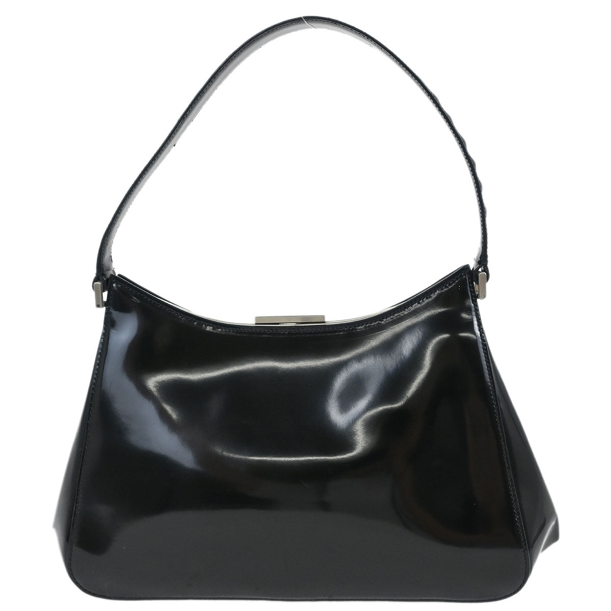 Prada Black Patent Leather Handbag
