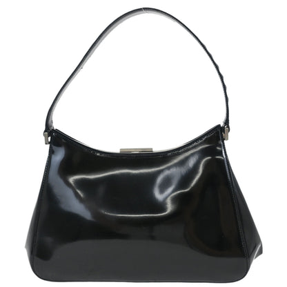 Prada Black Patent Leather Handbag