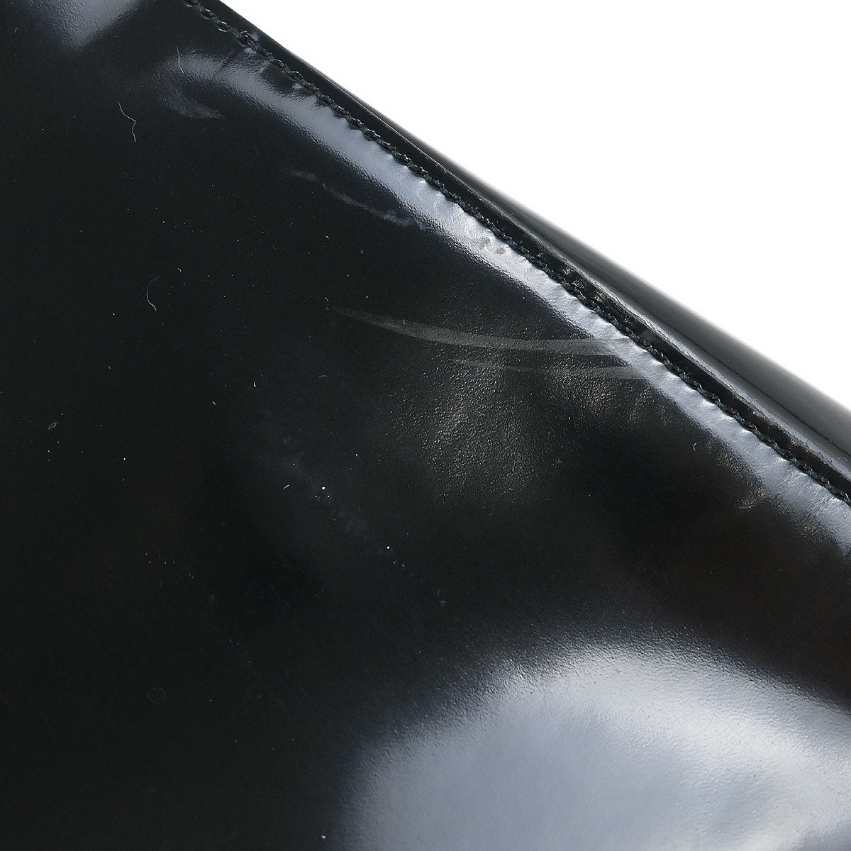 Prada Black Patent Leather Handbag