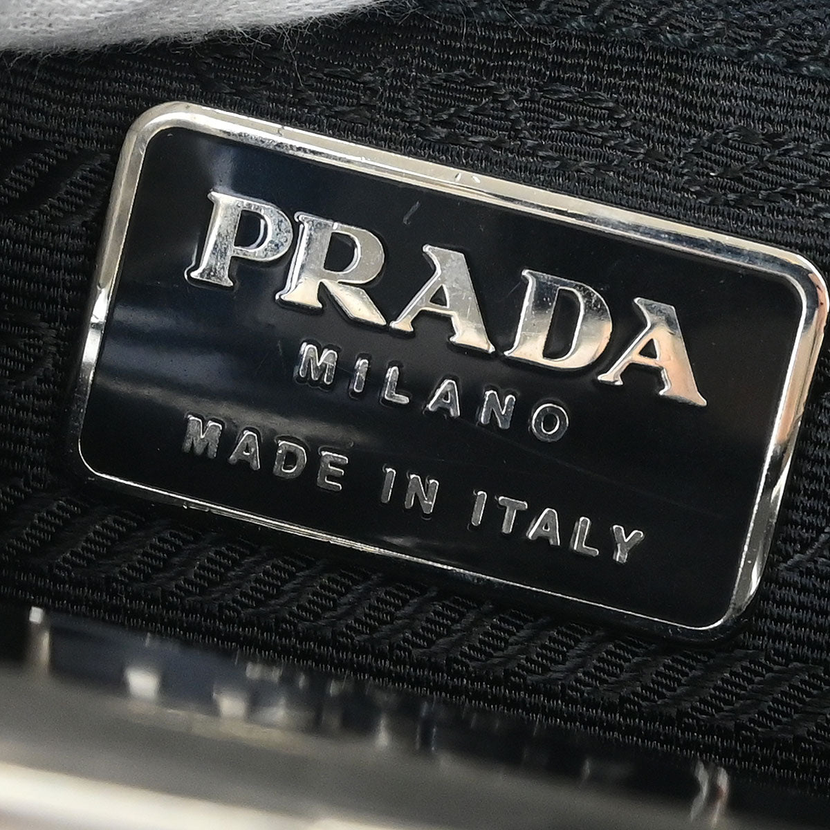 Prada Black Patent Leather Handbag