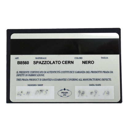 Prada Black Patent Leather Handbag