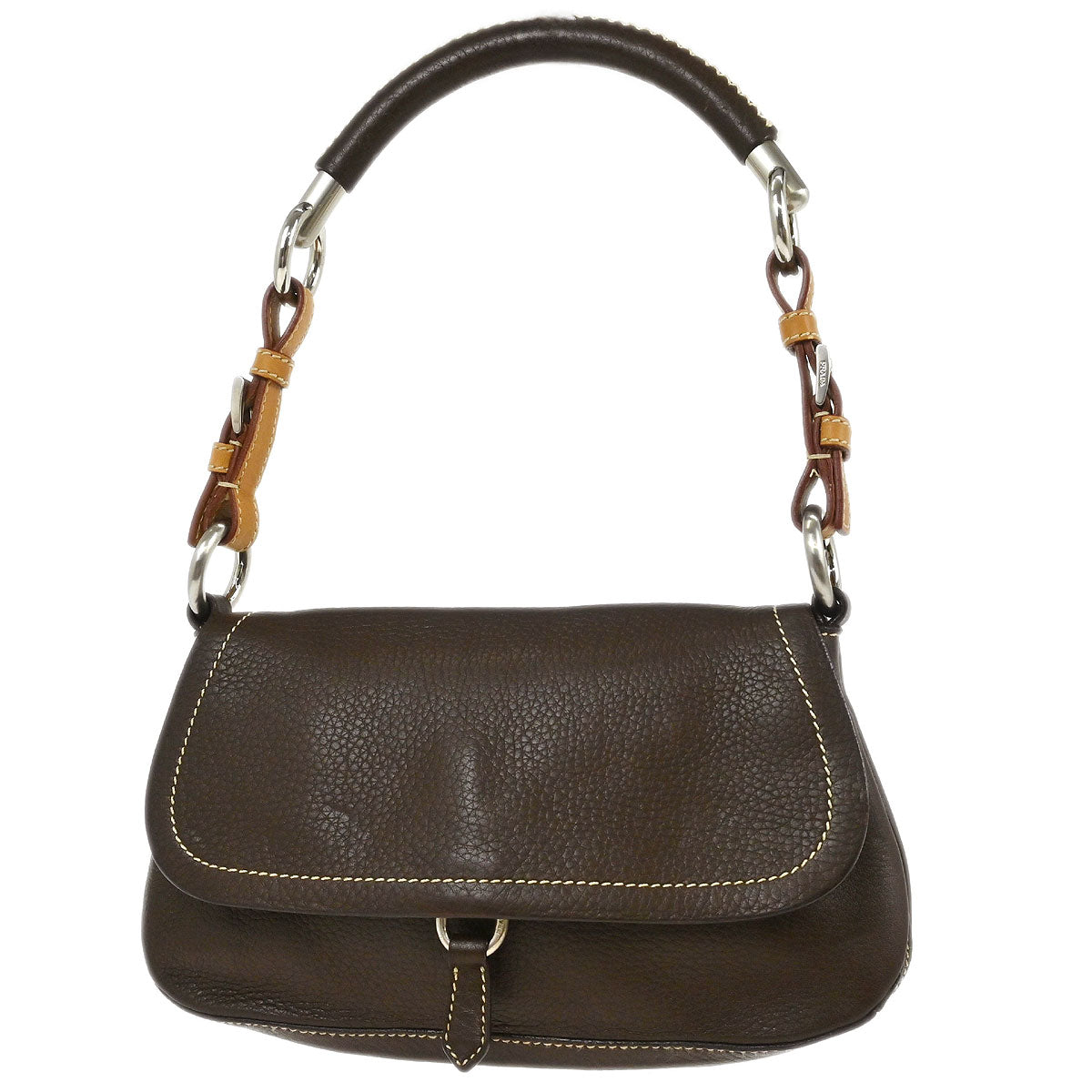 Prada Brown Leather Handbag