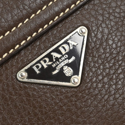 Prada Brown Leather Handbag
