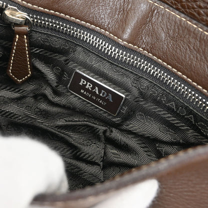 Prada Brown Leather Handbag