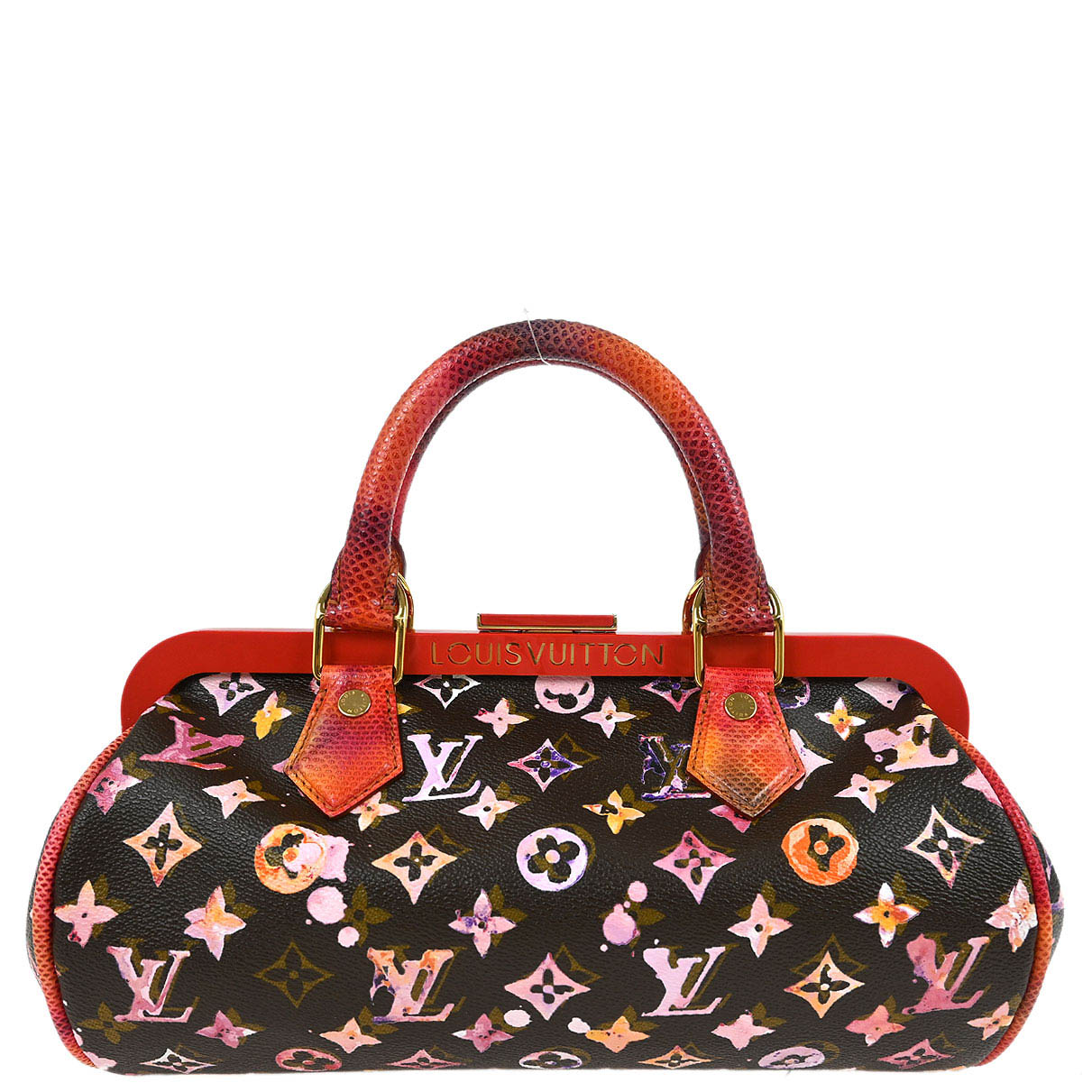 Louis Vuitton * 2008 Monogram Watercolor Papillon Frame M95730