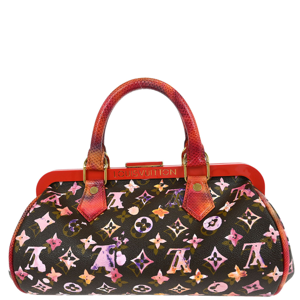 Louis Vuitton * 2008 Monogram Watercolor Papillon Frame M95730