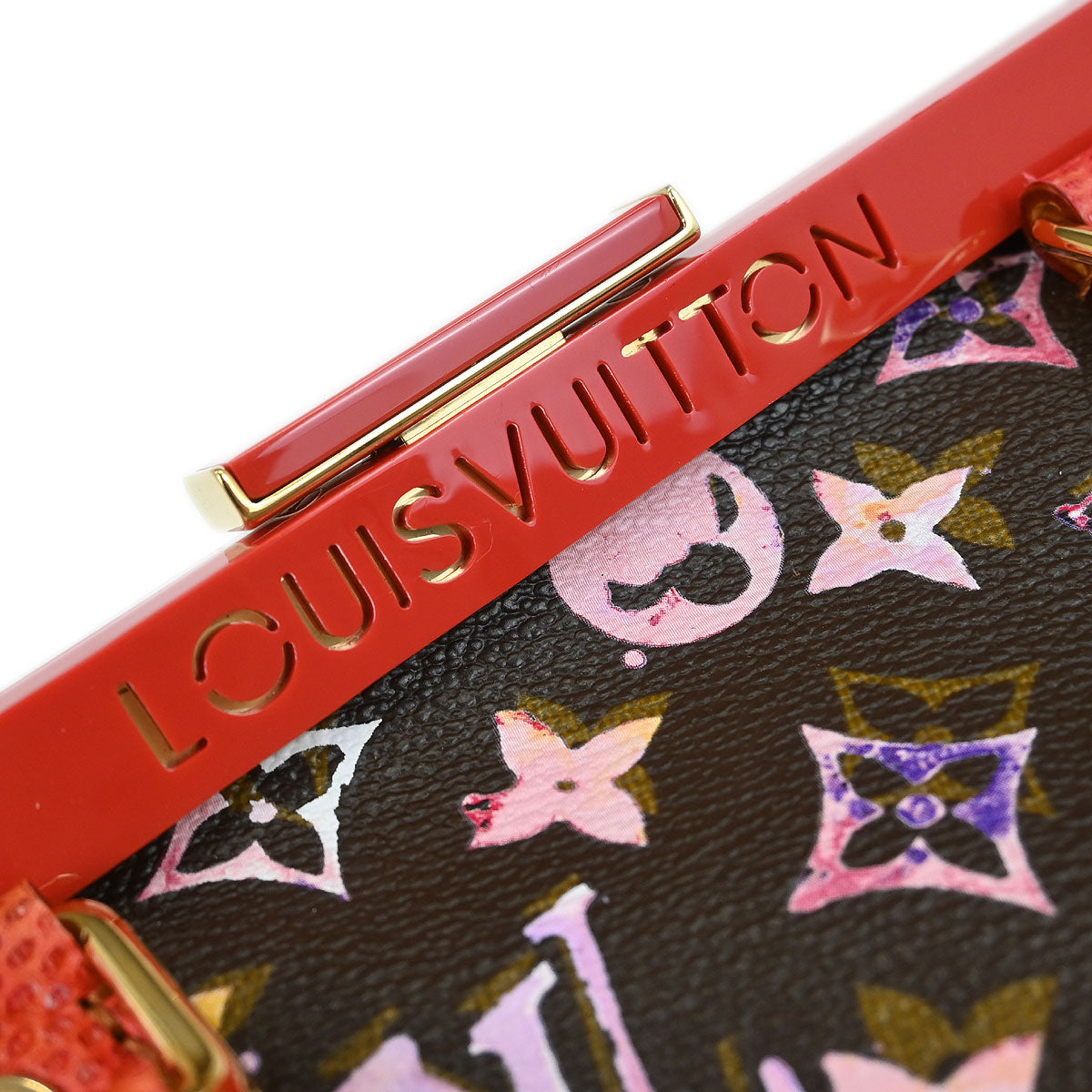 Louis Vuitton * 2008 Monogram Watercolor Papillon Frame M95730