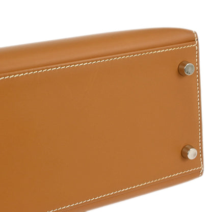 Hermes 2000 Natural Chamonix Kelly 28 Sellier 2way Shoulder Handbag