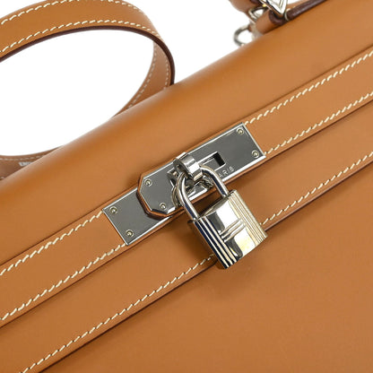 Hermes 2000 Natural Chamonix Kelly 28 Sellier 2way Shoulder Handbag
